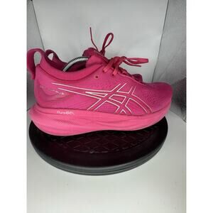 ASICS Gel-Nimbus 25 Running Women’s Shoes Size 8 Hot Pink Rave Sneakers